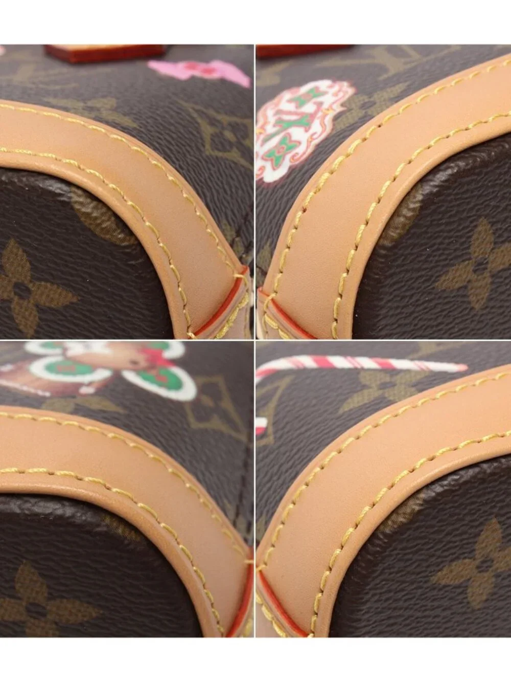 Louis Vuitton 2-Way Shoulder Bag Crossbody Nano Alma Candy Factory Monogram